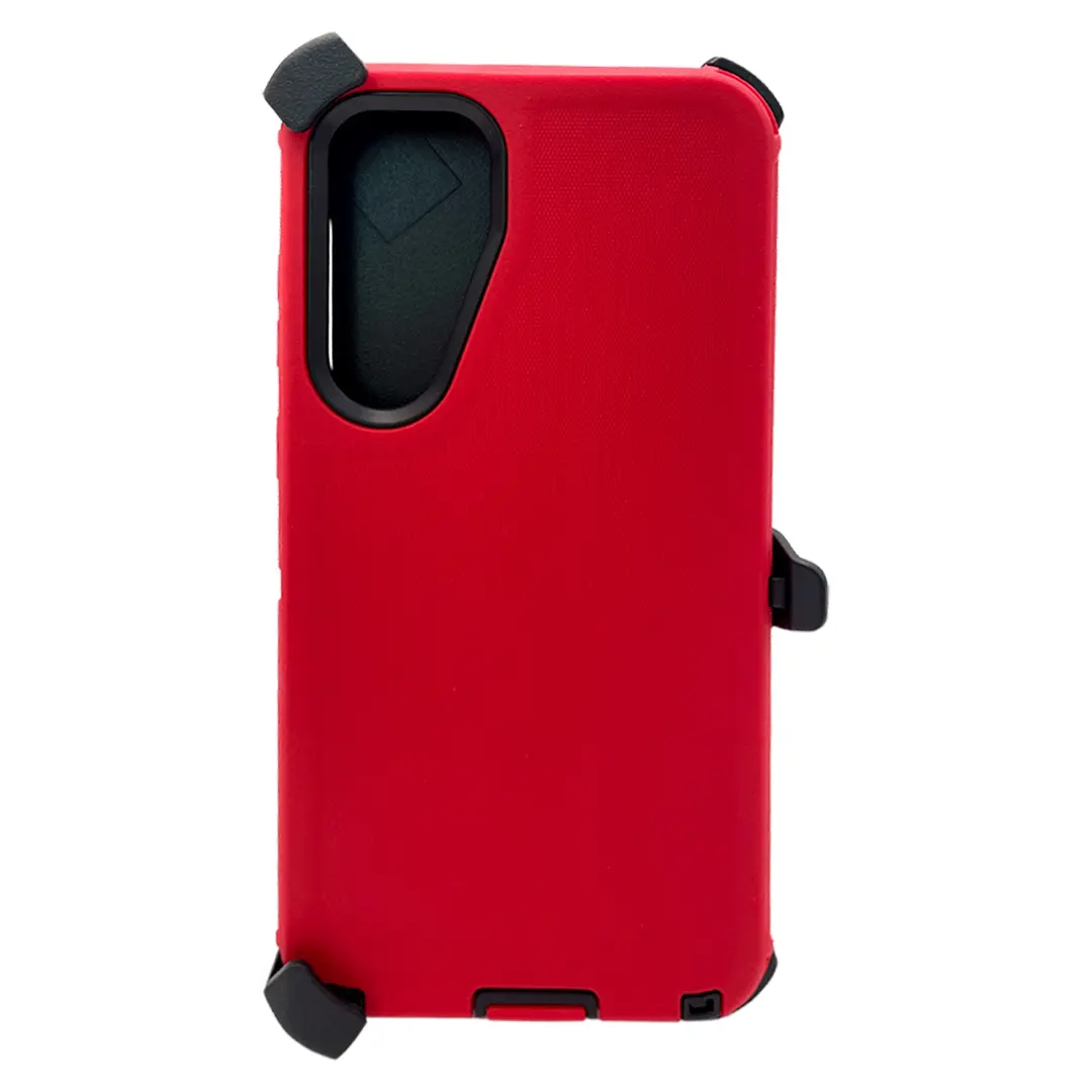 Samsung Galaxy S25/S24 Screen Case Red Black